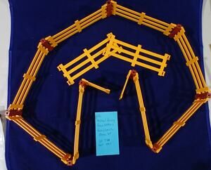 Playmobil Yellow Farm Fencing With Gate And Post Farm Western Ranch